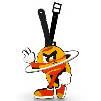 Saturn Out Clip-On Tag | Multi-Use Bag Tag, Travel Tag, Golf Accessory