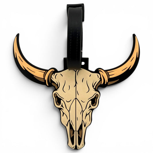 The Longhorn Clip-On Tag | Multi-Use Bag Tag, Travel Tag, Golf Accessory