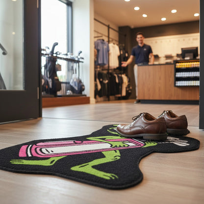 Alien Caddy | Golf Shop Mat | Golf Accessory