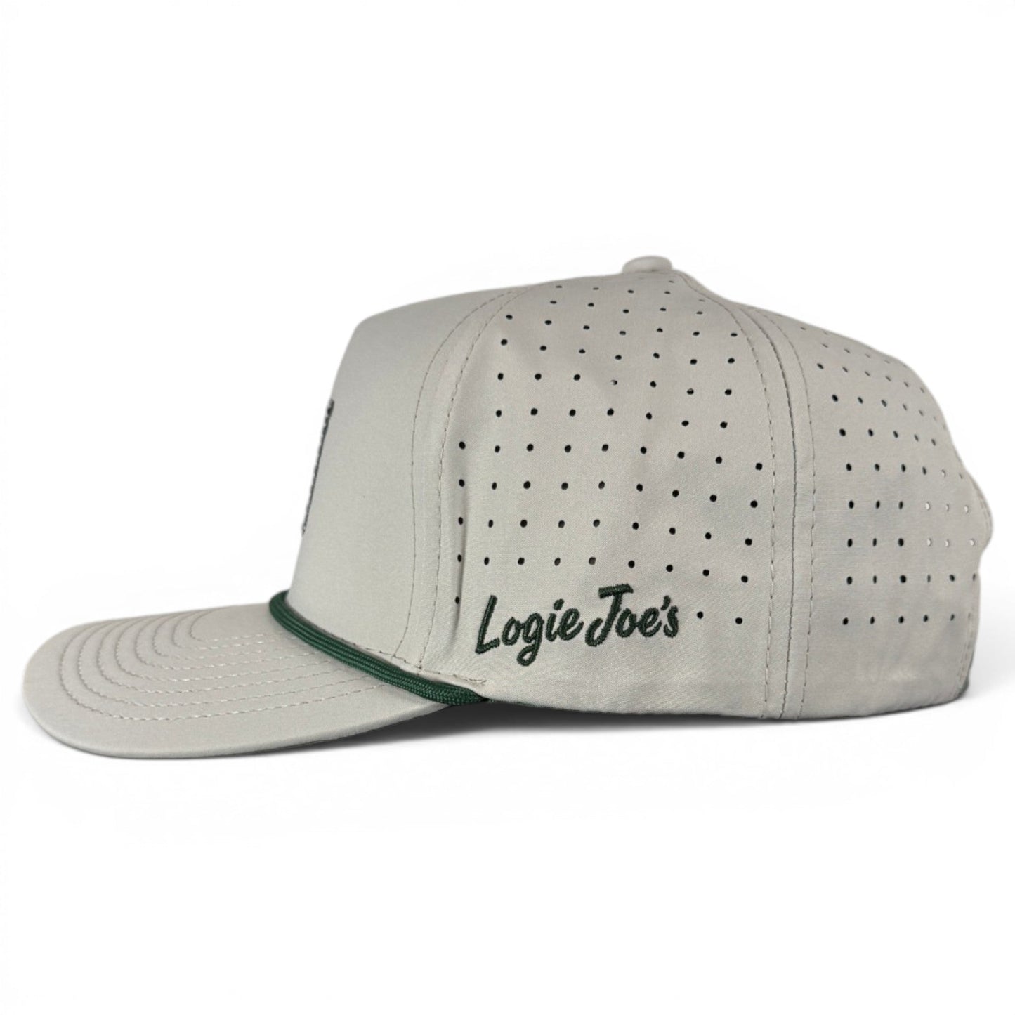 Tactical Golf Hat | Snapback Cap | Built-in Magnetic Ball Marker Holder + Marker Included | Adjustable American Camo