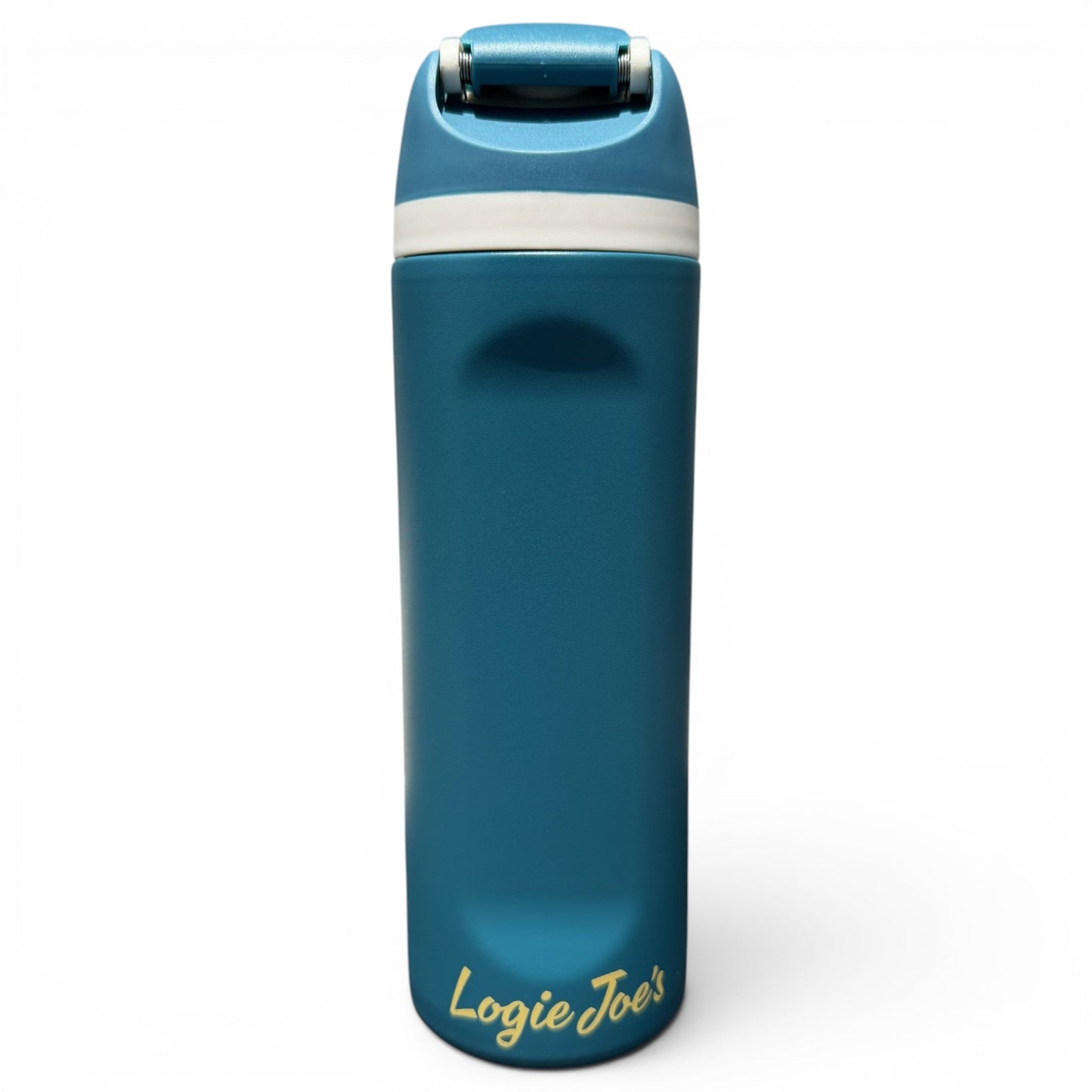 Deep Dive Hydration Bottle | 24oz Insulated Stainless Steel | Flip Straw Lid w/ Handle