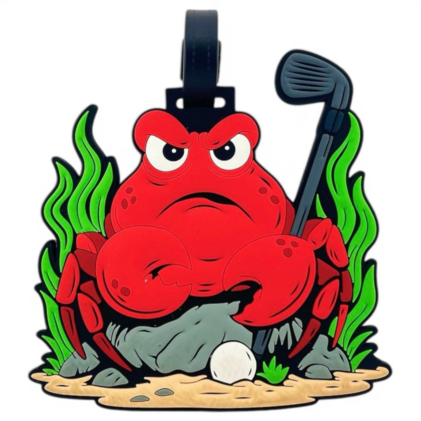 Crab Trap Clip-On Tag | Multi-Use Bag Tag, Travel Tag, Golf Accessory