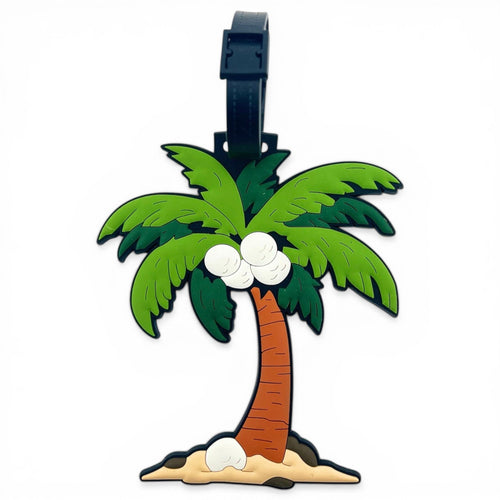 Fairway Palms Clip-On Tag | Multi-Use Bag Tag, Travel Tag, Golf Accessory