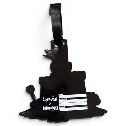 Sand Castle Clip-On Tag | Multi-Use Bag Tag, Travel Tag, Golf Accessory