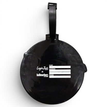 Beach Ball Clip-On Tag | Multi-Use Bag Tag, Travel Tag, Golf Accessory