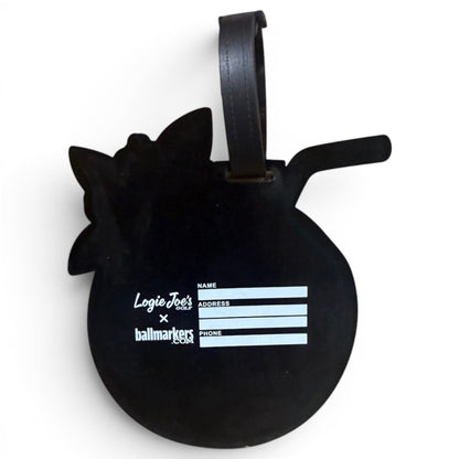 Coconut Cocktail Clip-On Tag | Multi-Use Bag Tag, Travel Tag, Golf Accessory