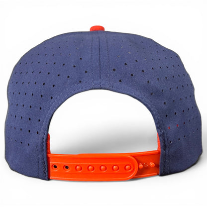 Freedom Flight Golf Hat | Snapback Cap | Built-in Magnetic Ball Marker Holder + Marker Included | Adjustable USA Eagle Red White Blue