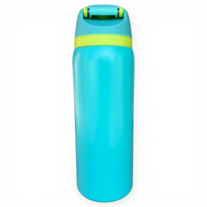 Logie Joe’s Classic Hydration Bottle | 32oz Insulated Stainless Steel | Flip Straw Lid w/ Handle
