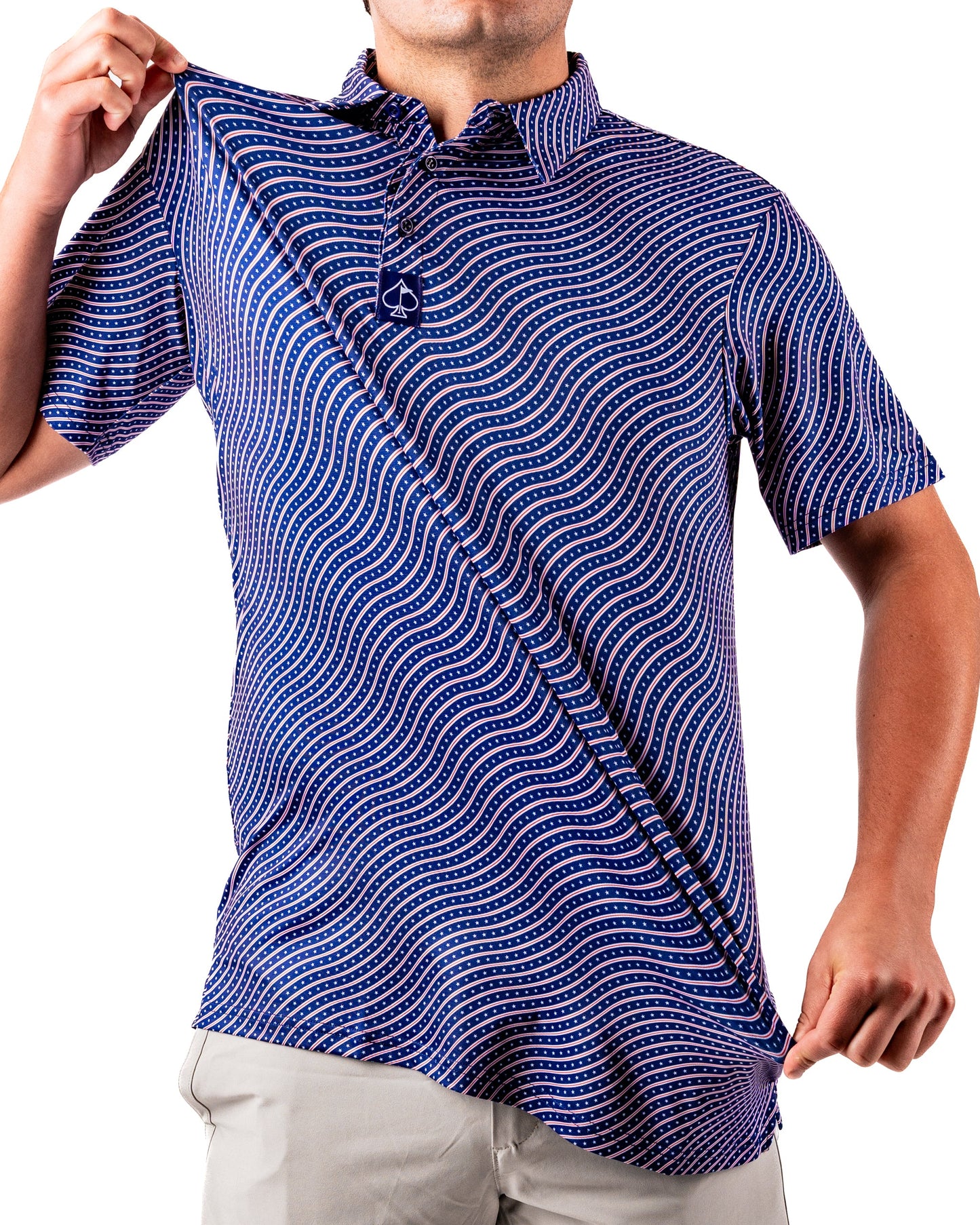 Wavy Stars and Stripes