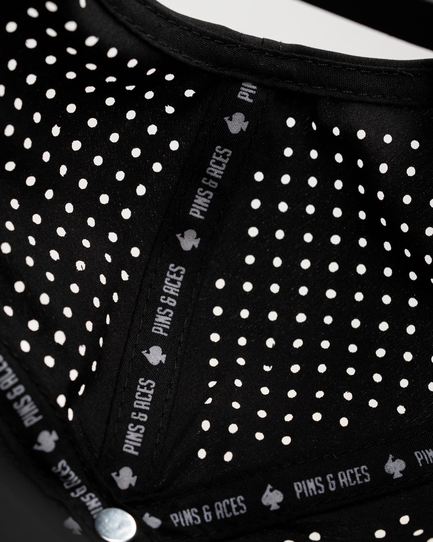 Ace/King Black - Perforated Rope Hat
