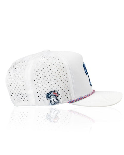 Perforated Rope Hat - Liberty Bell