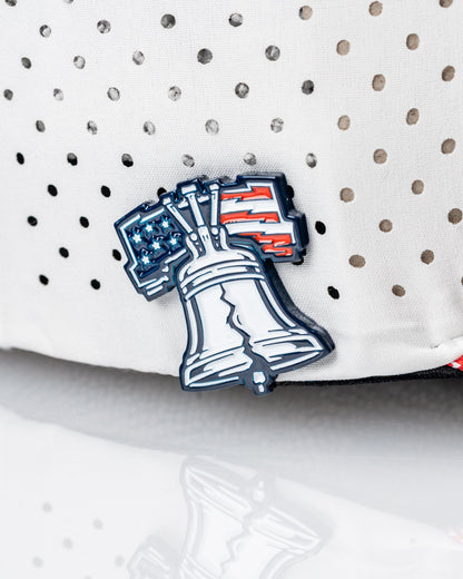 Perforated Rope Hat - Liberty Bell