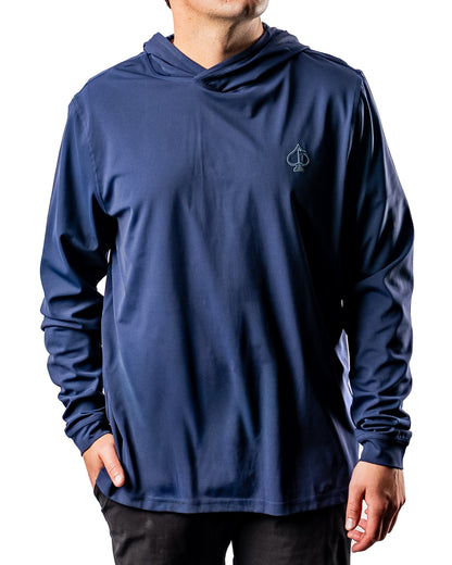 Performance Golf Hoodie - Manta Ray