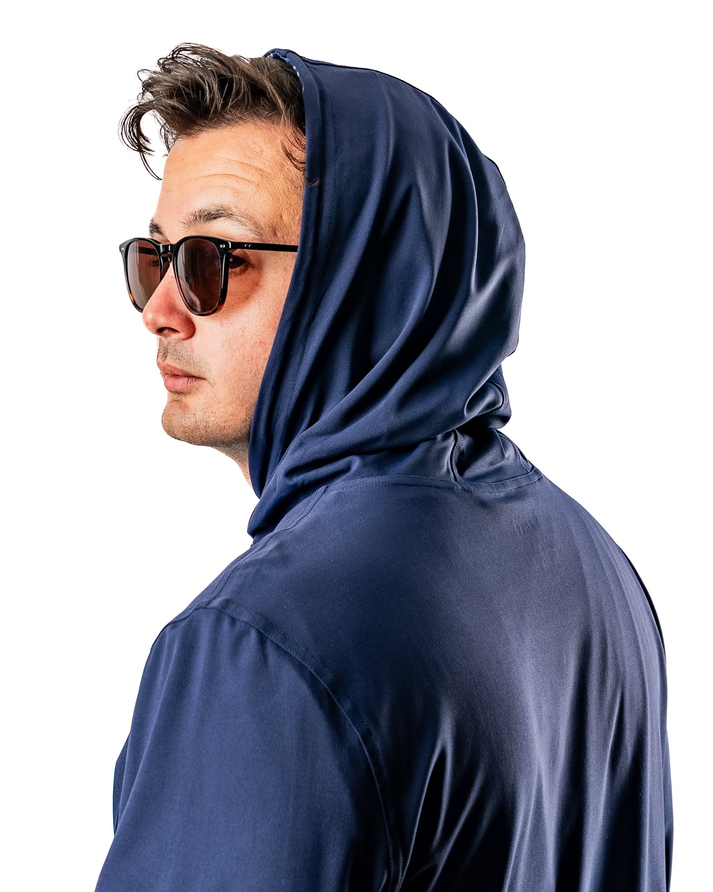 Performance Golf Hoodie - Manta Ray
