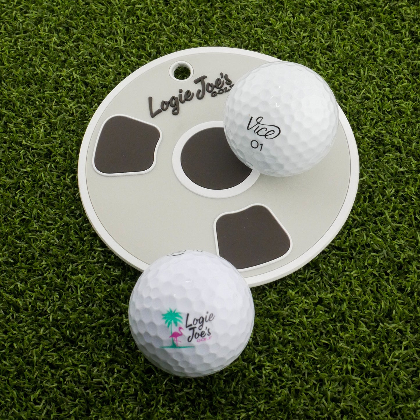 Bottom of the Cup Golf Putting Disc | Indoor Practice Marker | Portable Golf Training Aid