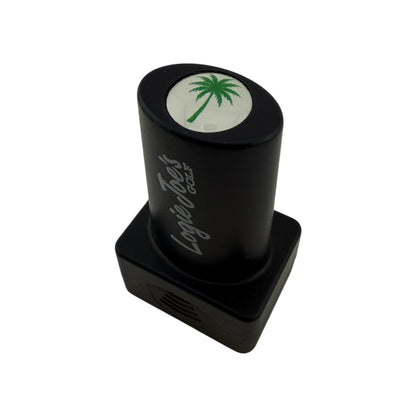 Palm Tree Golf Ball Stamp | Quick-Dry Ink Stamper | Easy Ball Identification | Fun Golf Gift