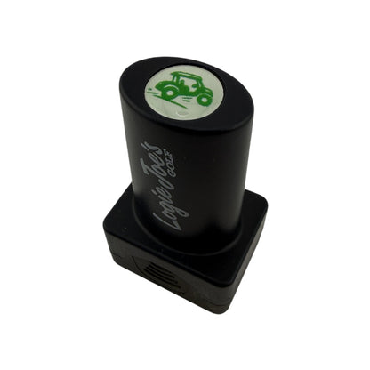 Golf Cart Golf Ball Stamp | Quick-Dry Ink Stamper | Easy Ball Identification | Fun Golf Gift