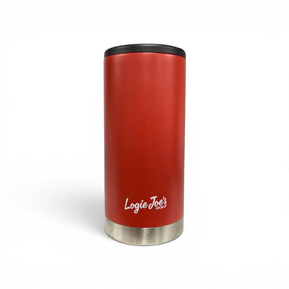 12 oz Slim Can Cooler | Double-Wall Vacuum Insulated Stainless Steel Skinny Can Cooler | Fits Slim Cans & Bottles