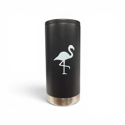 12 oz Slim Can Cooler | Double-Wall Vacuum Insulated Stainless Steel Skinny Can Cooler | Fits Slim Cans & Bottles