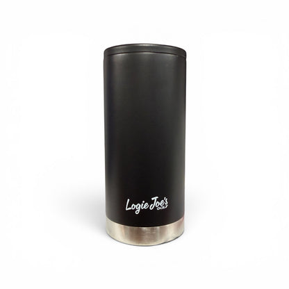 12 oz Slim Can Cooler | Double-Wall Vacuum Insulated Stainless Steel Skinny Can Cooler | Fits Slim Cans & Bottles