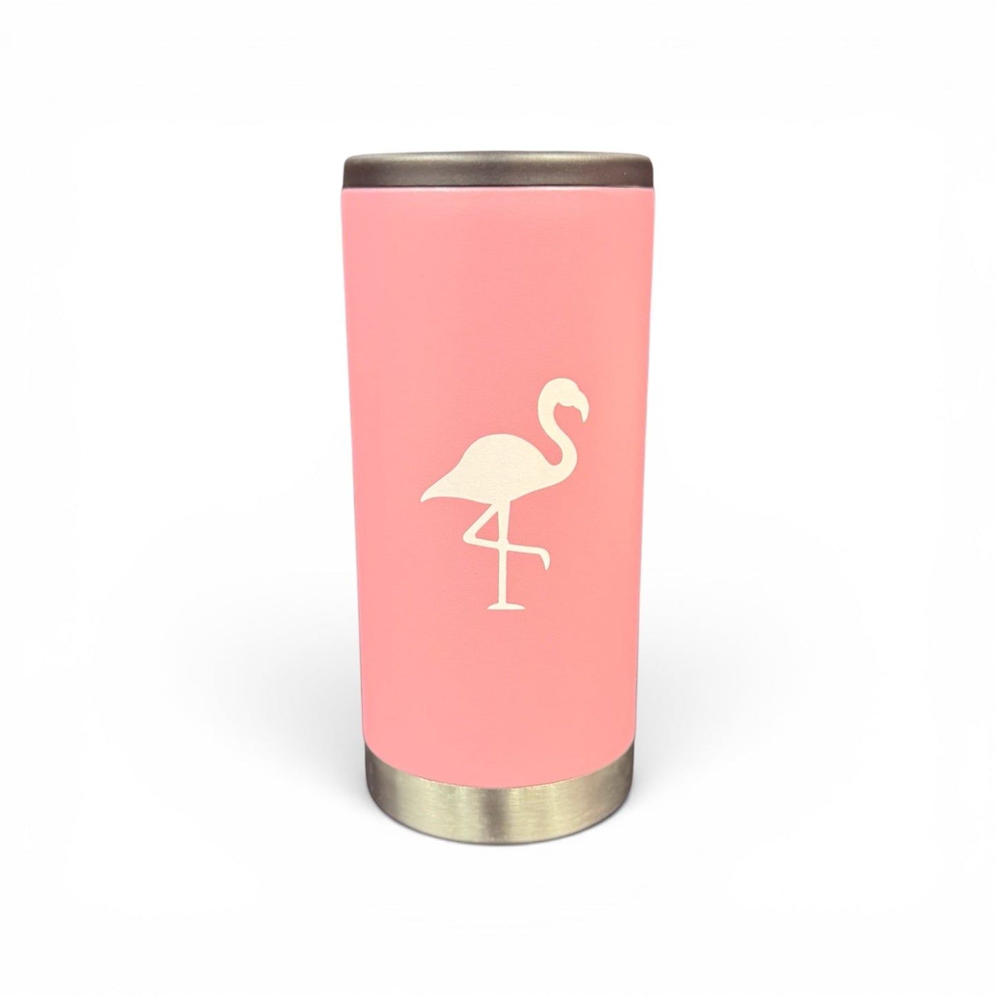 12 oz Slim Can Cooler | Double-Wall Vacuum Insulated Stainless Steel Skinny Can Cooler | Fits Slim Cans & Bottles