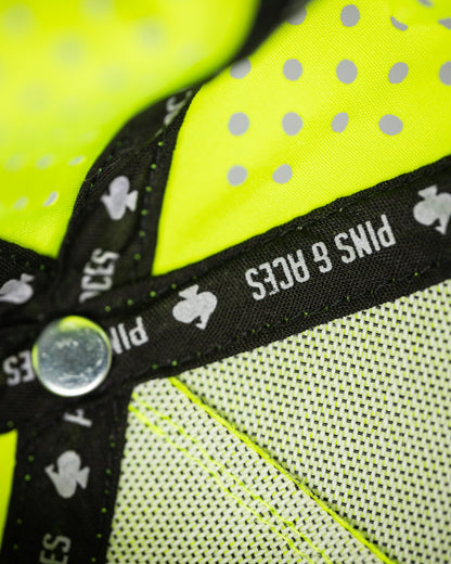 Perforated Rope Hat - Highlighter Yellow