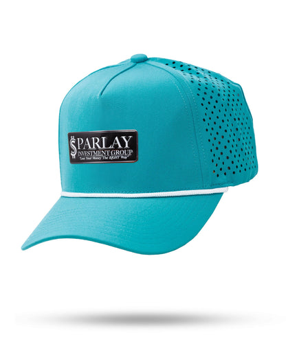 Perforated Rope Hat - Parlay - Baby Blue