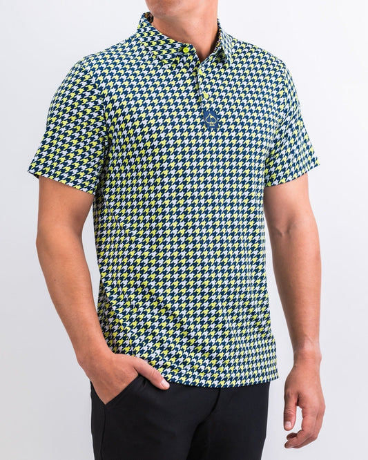 Houndstooth Lime