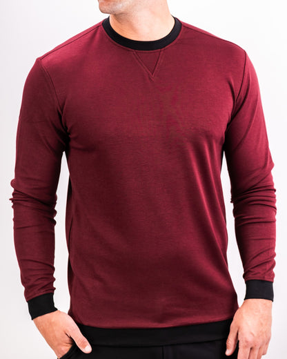 Player Preferred™ Crewneck - Merlot