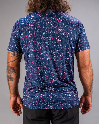 Blue Splatter