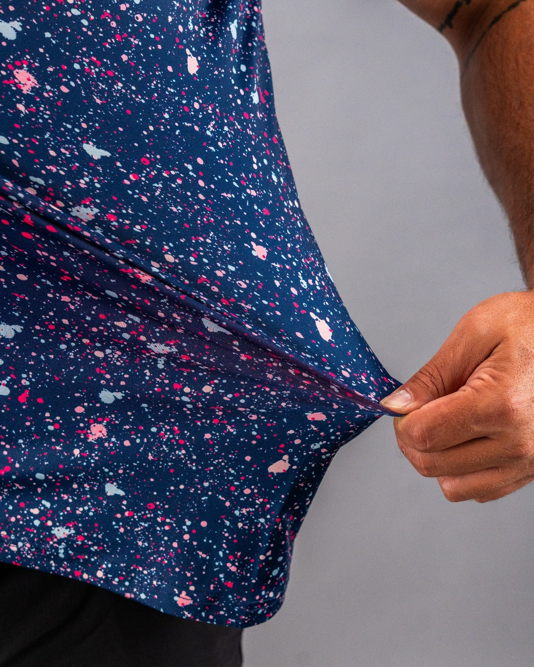 Blue Splatter