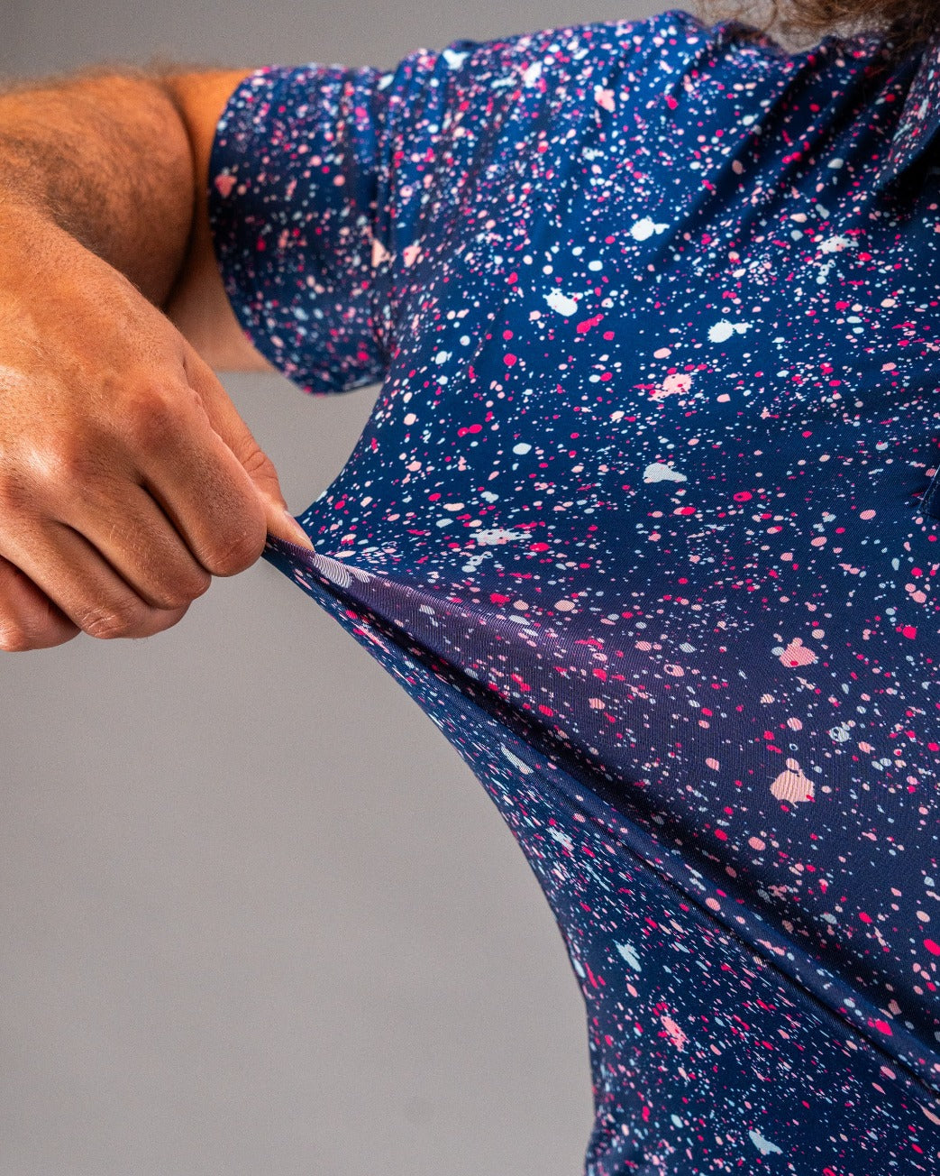 Blue Splatter
