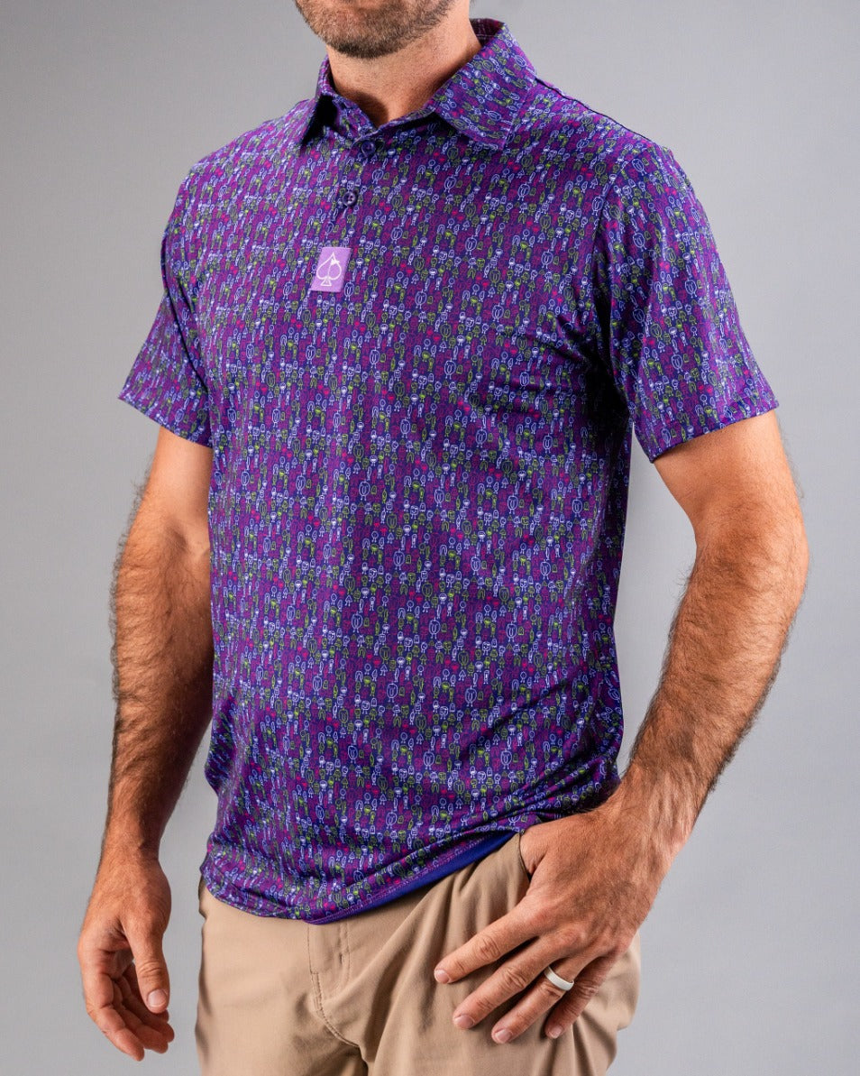 Doodle Guy Purple