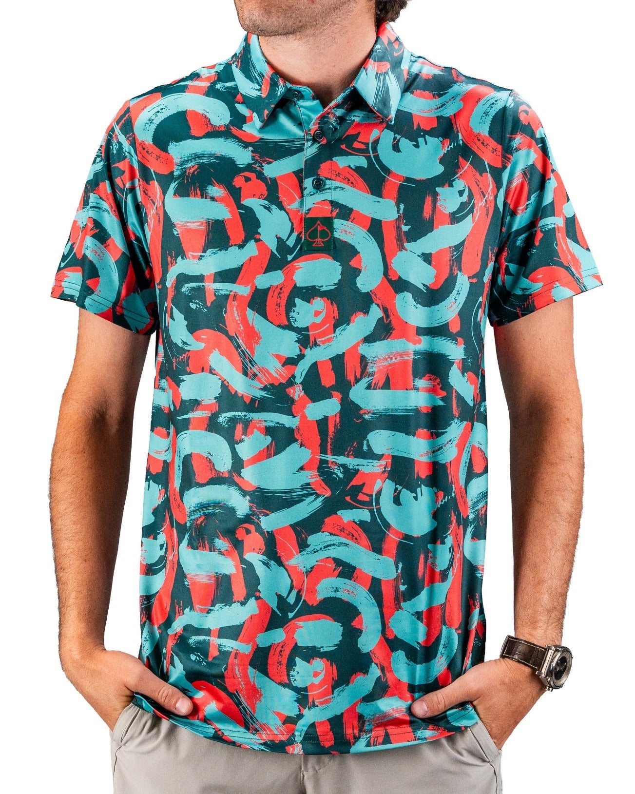 Paint Strokes Coral