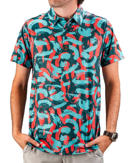 Paint Strokes Coral