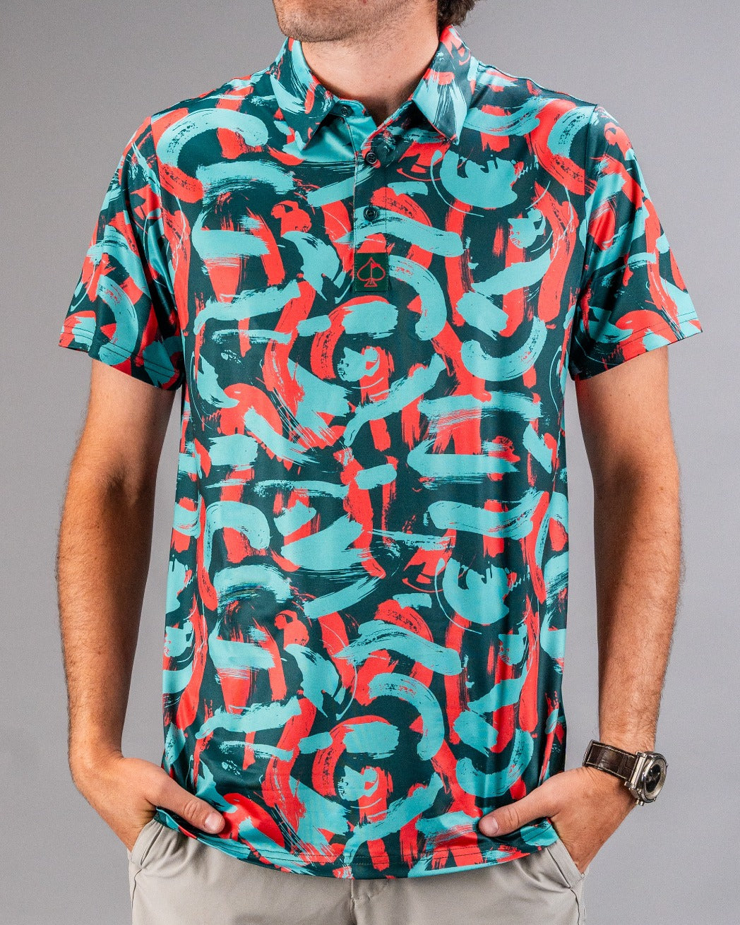 Paint Strokes Coral
