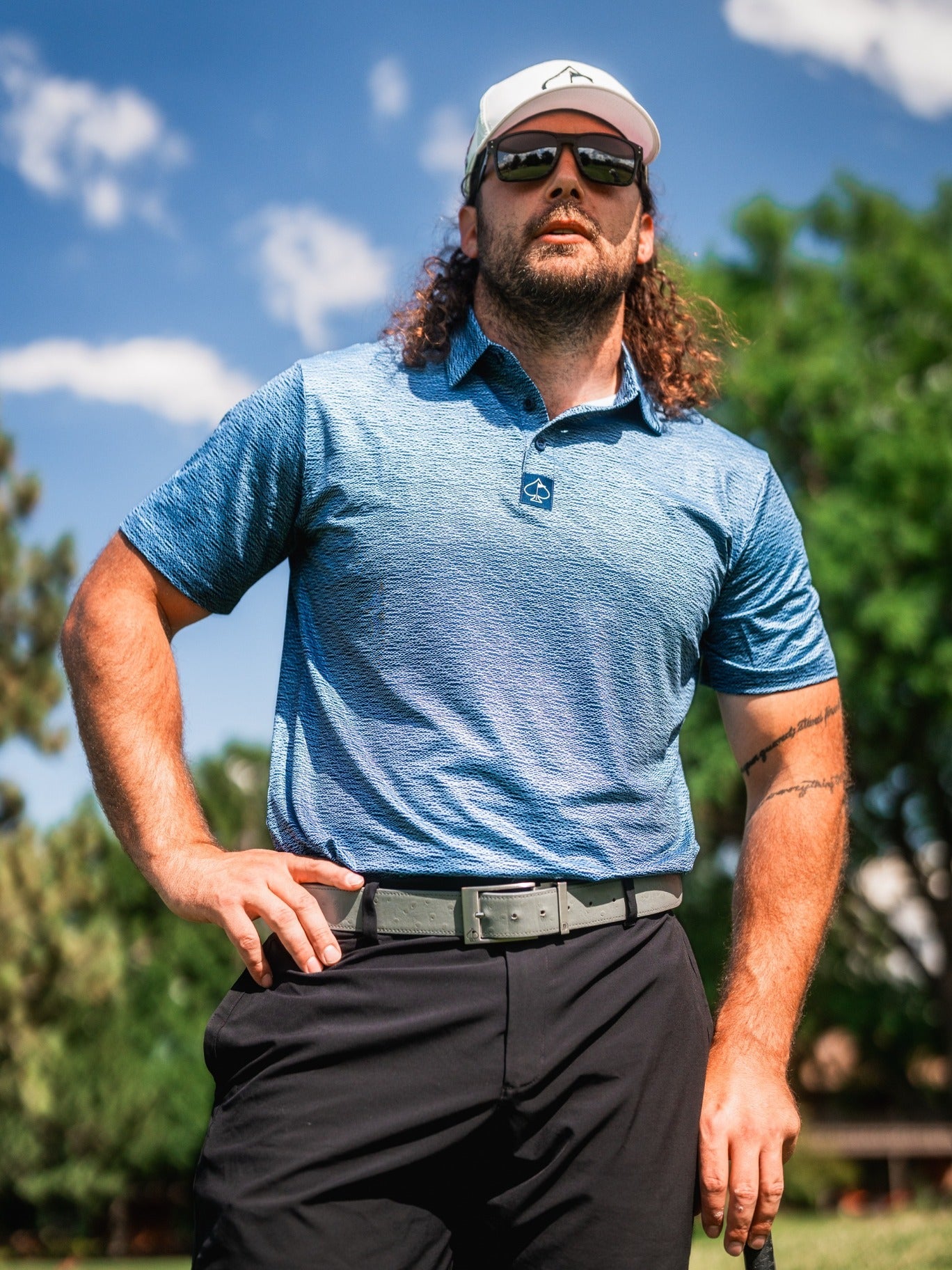 Squiggle Blue