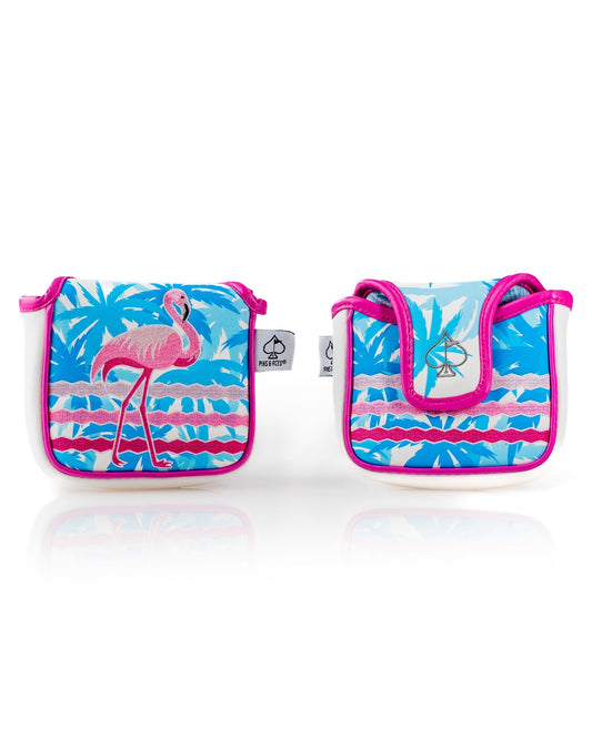 Flamingo Flock - Mallet Putter Cover