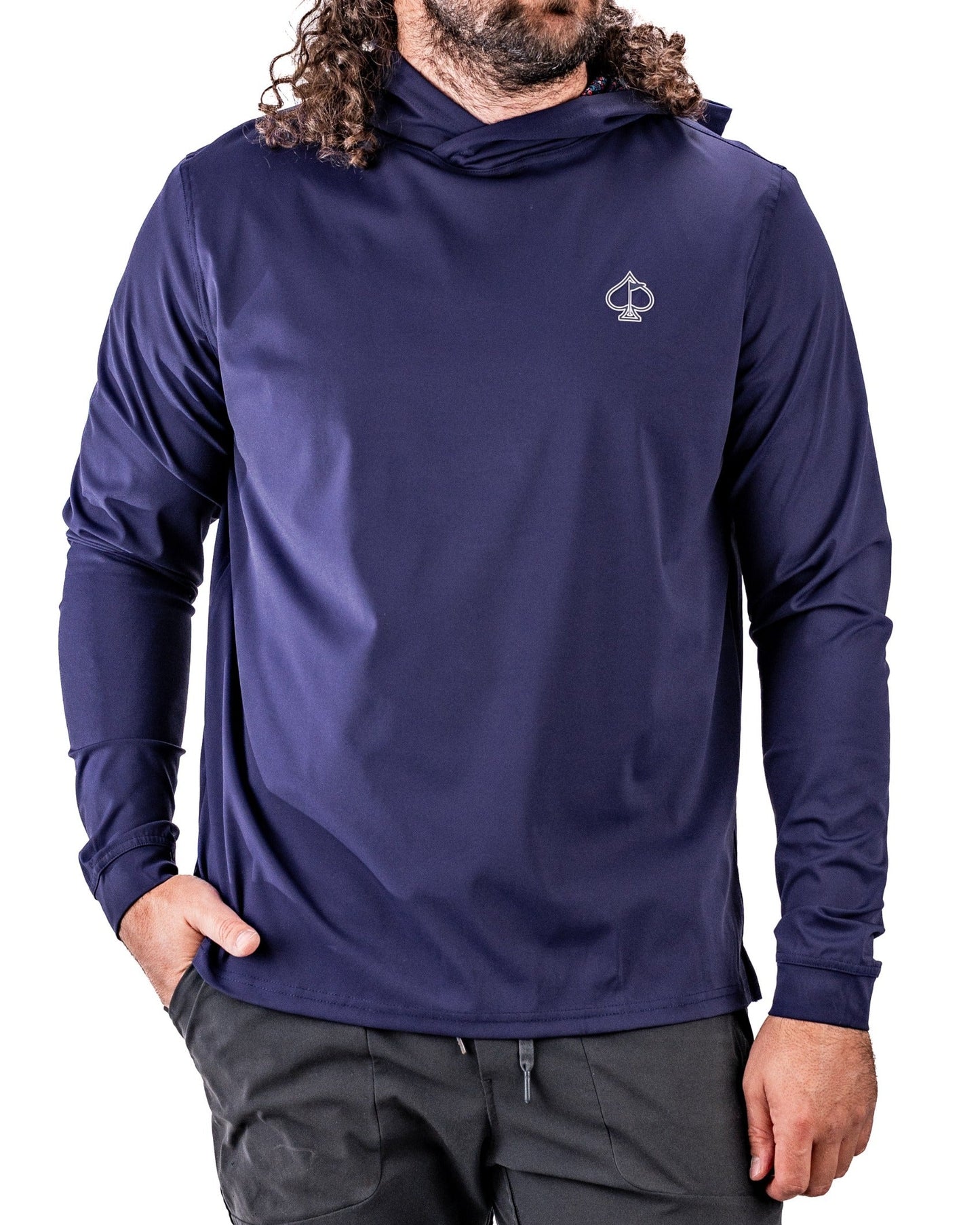 Performance Golf Hoodie - Lavender Flower Power