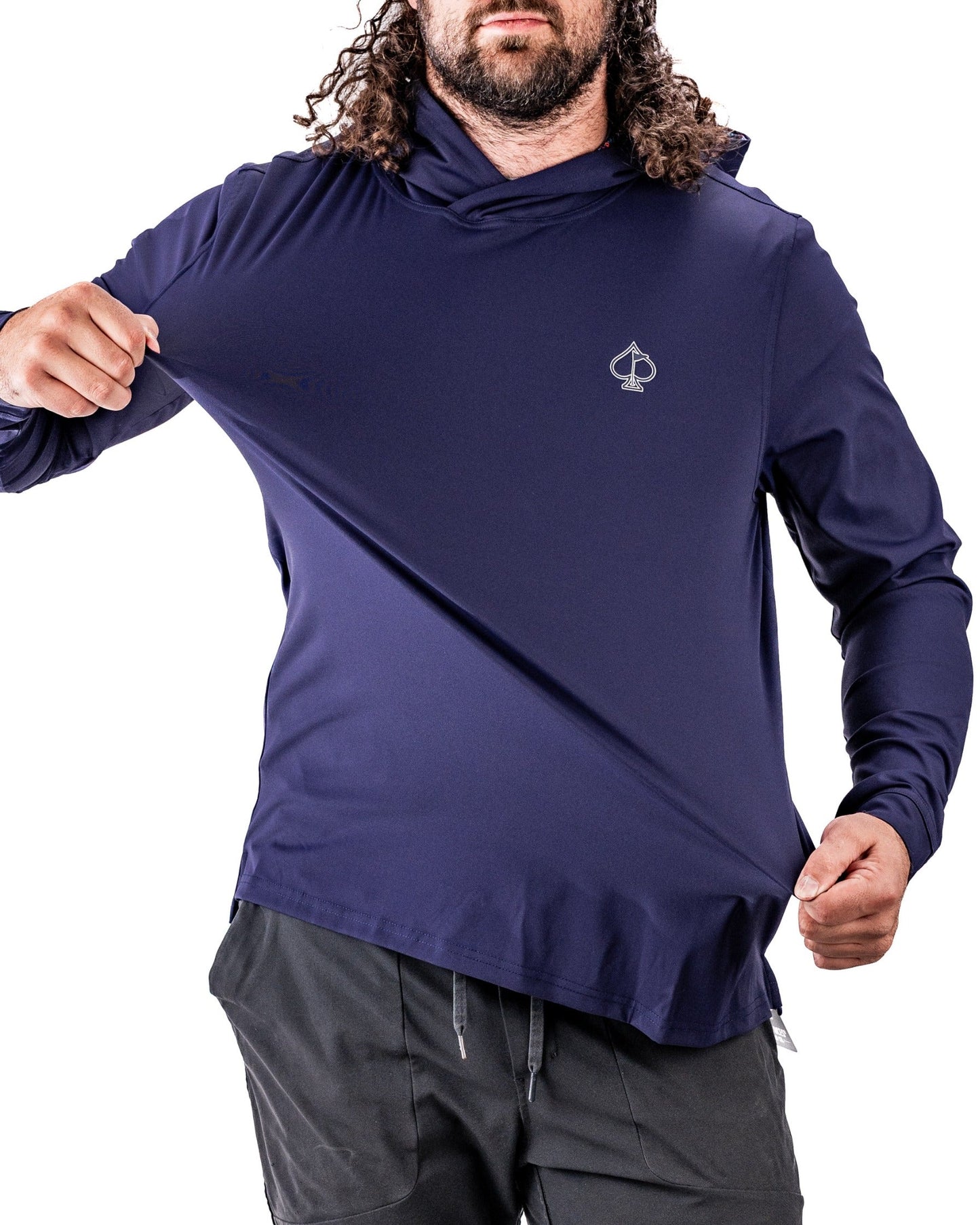 Performance Golf Hoodie - Lavender Flower Power