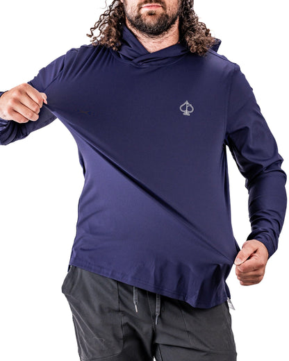 Performance Golf Hoodie - Lavender Flower Power
