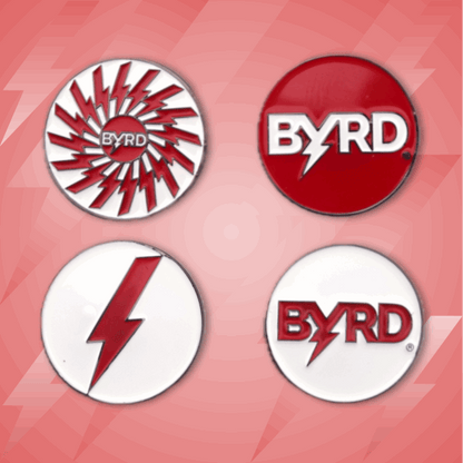 BYRD BALL MARKERS - Byrd Logos