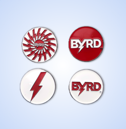 BYRD BALL MARKERS - Byrd Logos