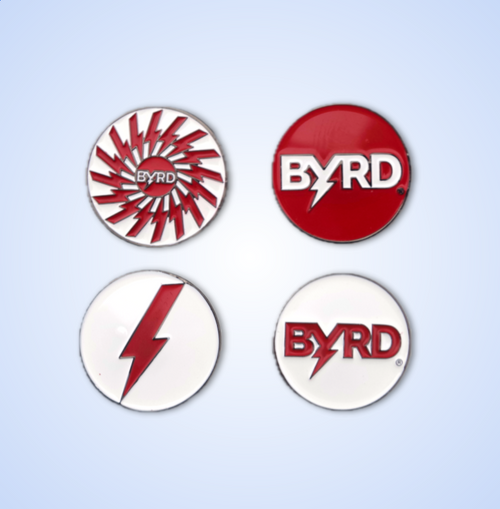 BYRD BALL MARKERS - Byrd Logos