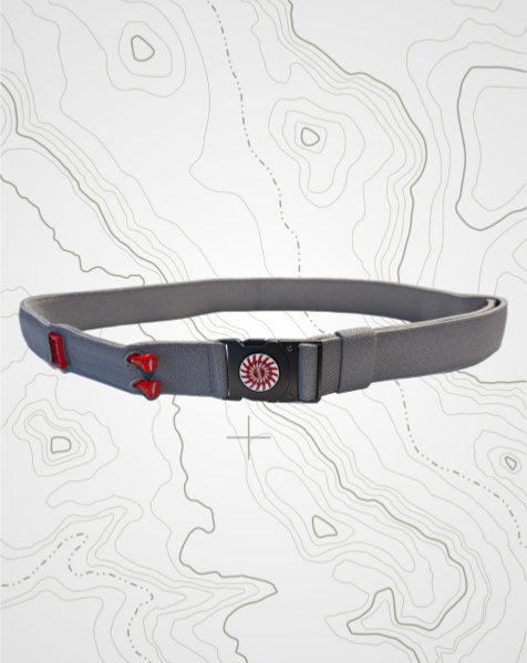 THE BYRD GOLF BELT - Grey