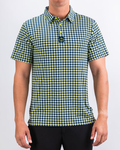 Houndstooth Lime