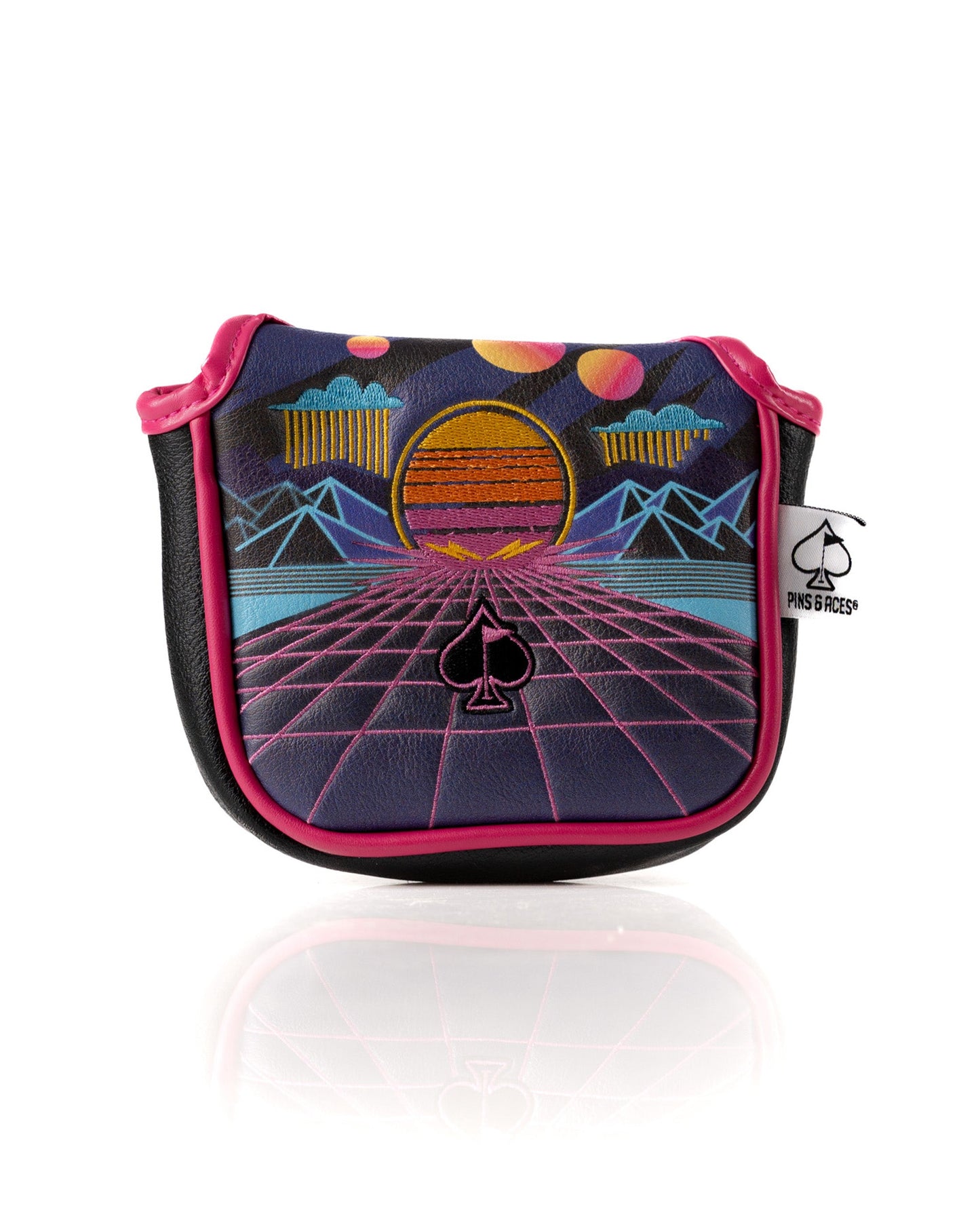 Synthwave - Mallet Putter Cover