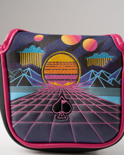Synthwave - Mallet Putter Cover