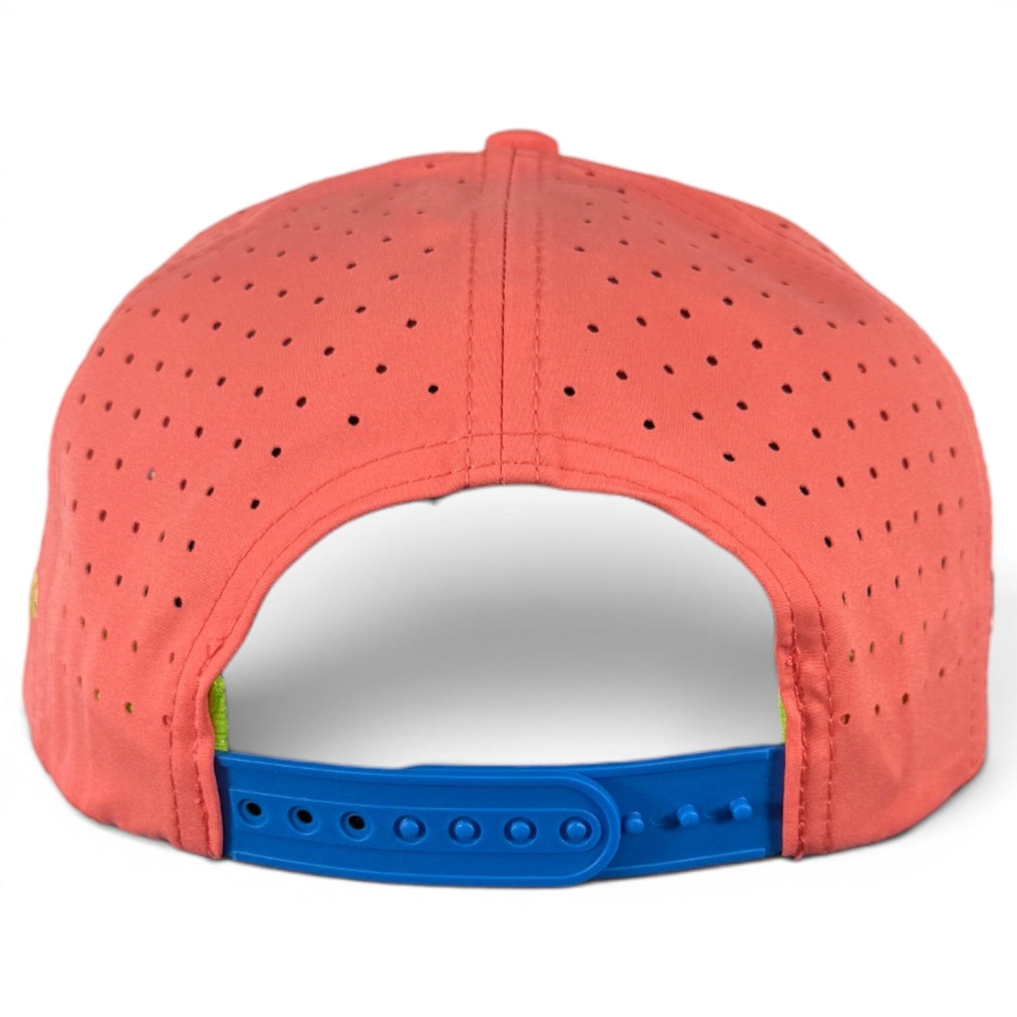 Tree Frog Golf Hat | Snapback Cap | Built-in Magnetic Ball Marker Holder + Marker Included | Adjustable | Red Eyed