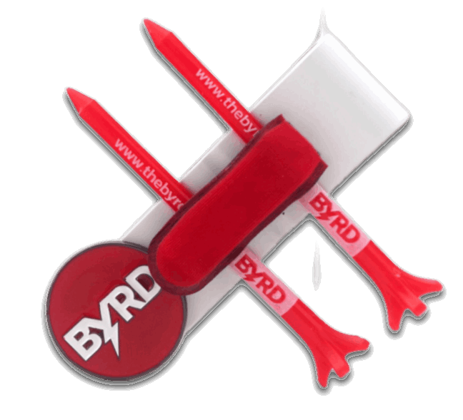 THE BYRD GOLF CLYP - White